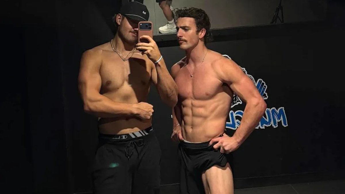 Benson Boone’s ‘Abs and Legs Belong in the Louvre’ in New Shirtless Gym