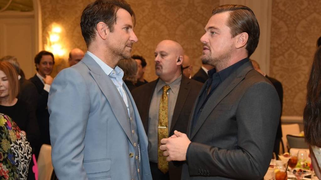 Bradley Cooper and Leonardo DiCaprio