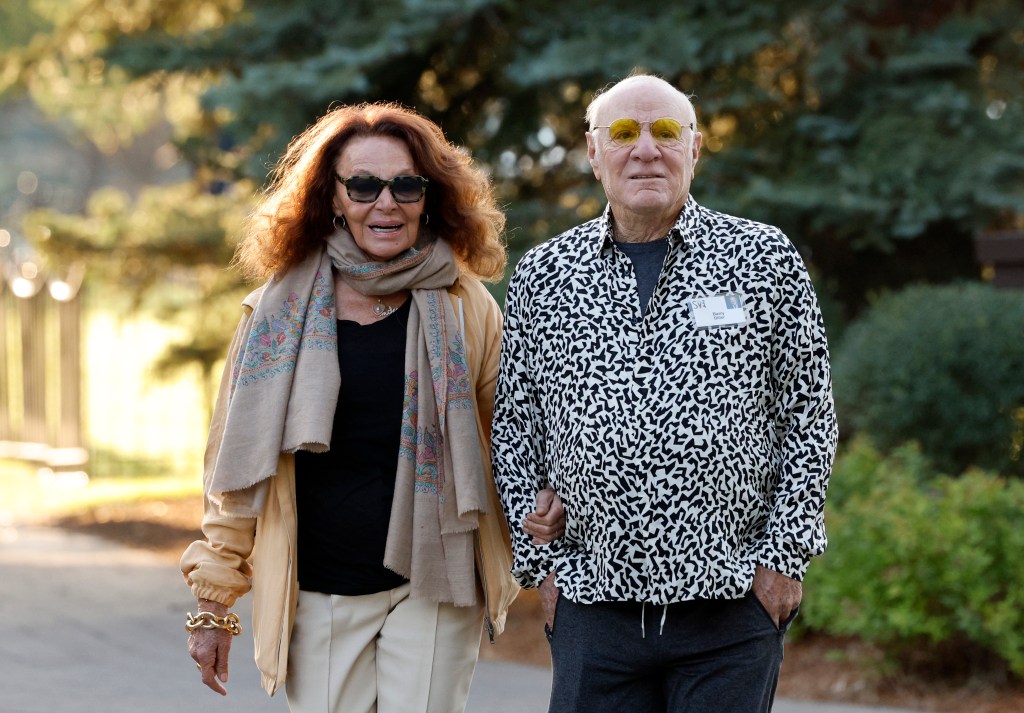 Diane von Furstenberg and Barry Diller
