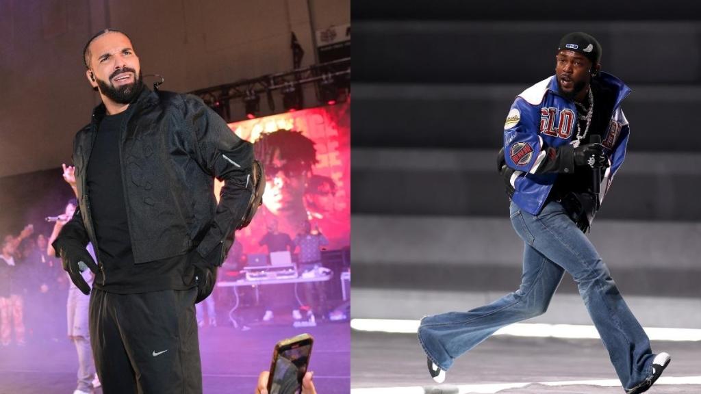 Drake and Kendrick Lamar