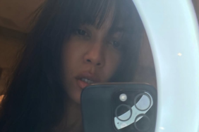 Kourtney Kardashian Shows Off Her New Haircut in Mini-Dress