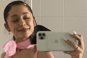 Ariana Grande’s ‘Wicked’ Set Photos Feature ‘Too Many Wonderful Things’