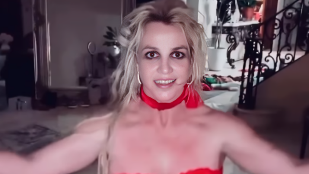 Britney Spears Dances in 'Schoolgirl Outfit'