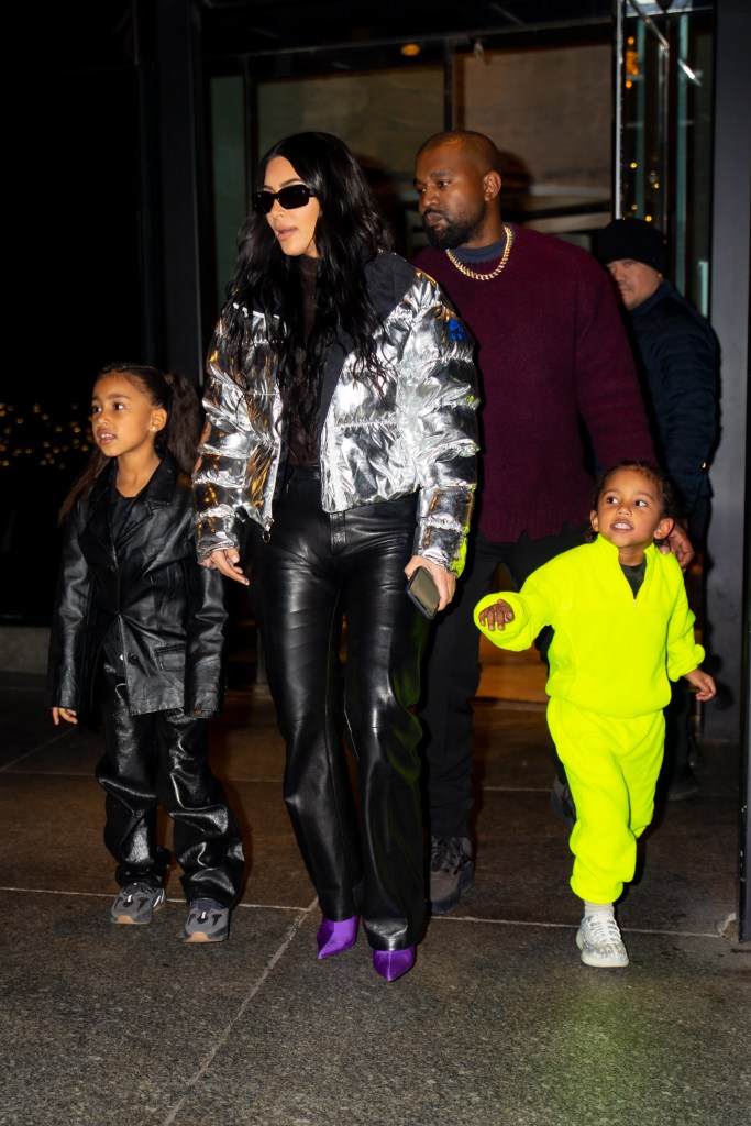 Kim, Kanye, kids
