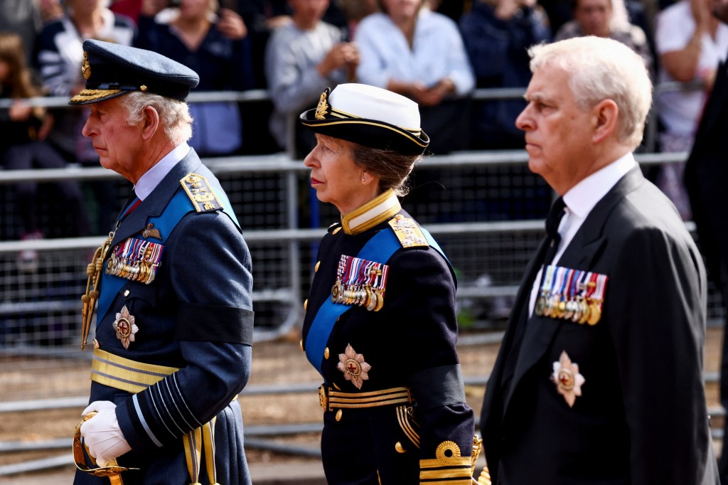 Prince Andrew Princess Anne