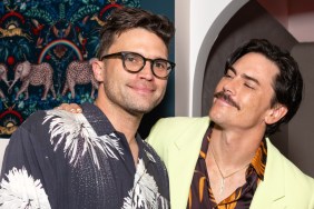 Tom Schwartz and Tom Sandoval at the opening of Schwartz & Sandy's