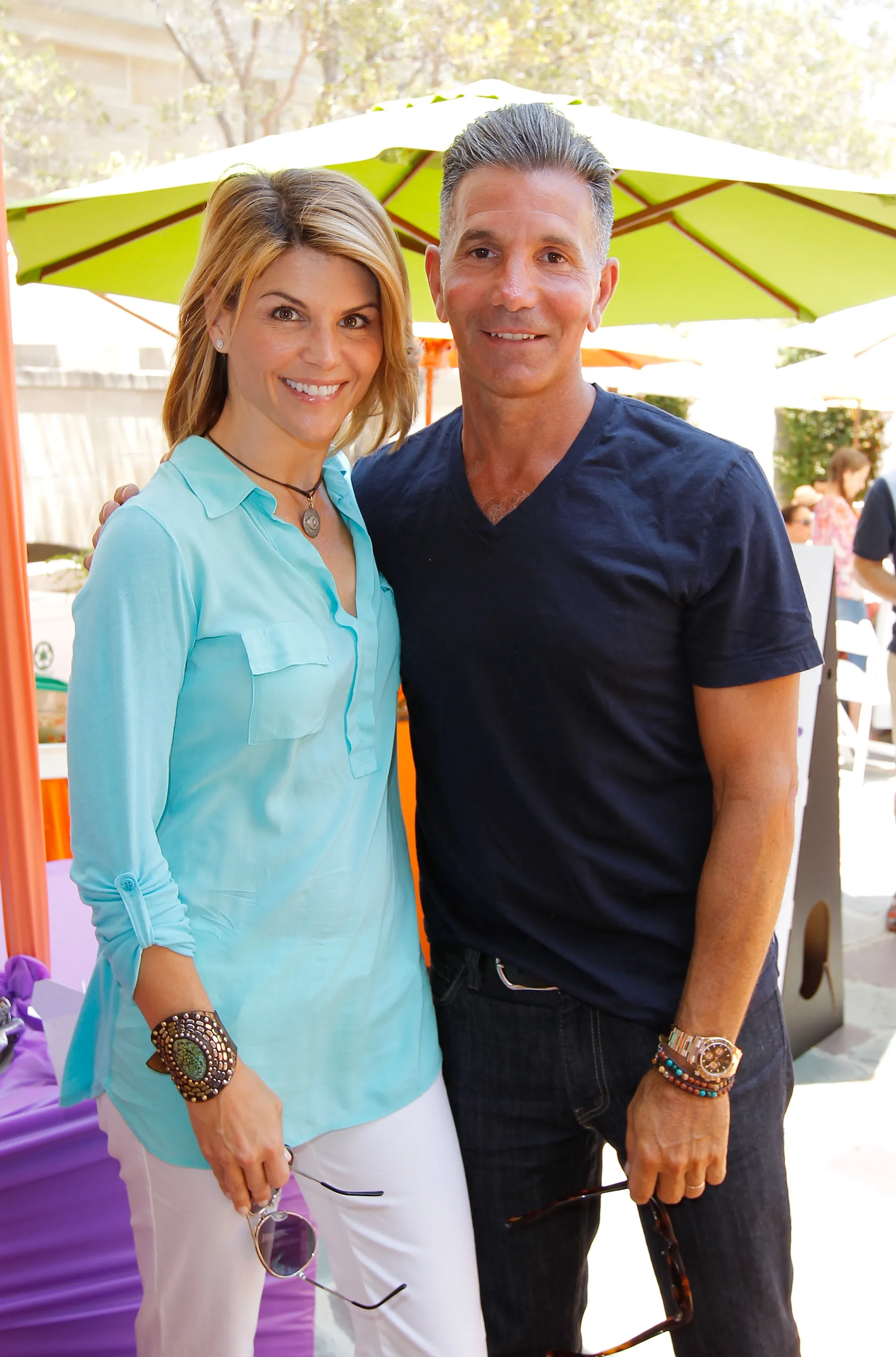 Lori Loughlin with her ex