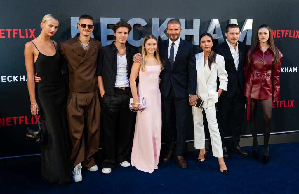 The Beckham family