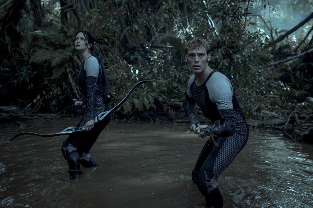 Jennifer Lawrence and Sam Claflin