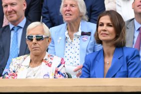 Julia Lemigova with her wife