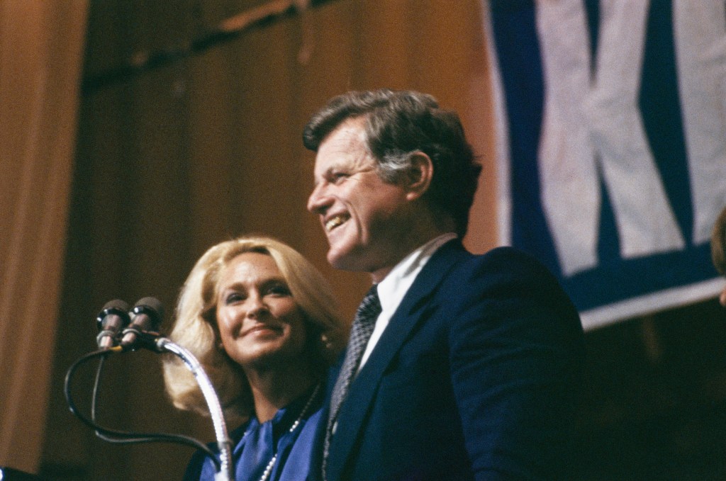 Joan and Ted Kennedy