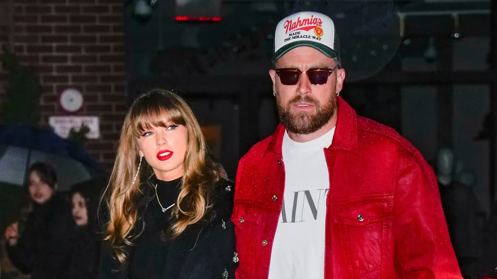 Taylor Swift and Travis Kelce