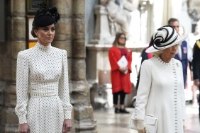 Kate Middleton with her mother-in-law