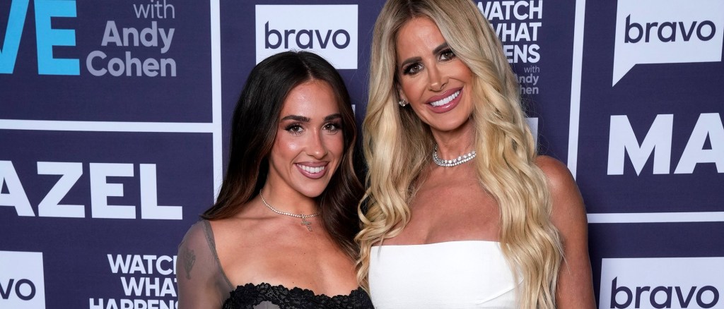 Ariana Biermann and Kim Zolciak
