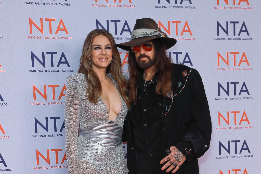Billy Ray Cyrus and Elizabeth Hurley