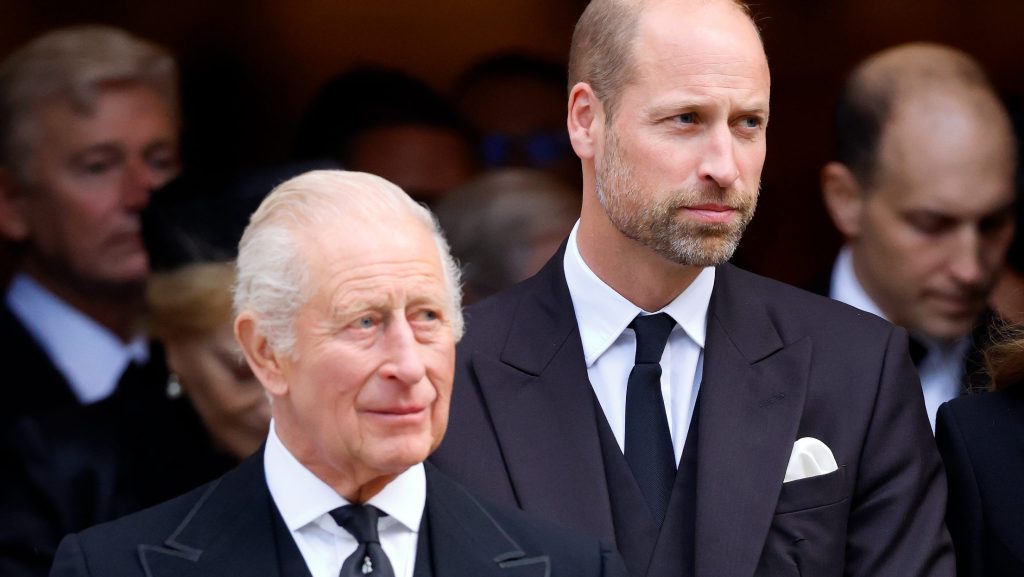 Prince William and King Charles
