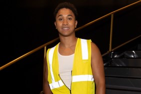 Brandon Armstrong in a yellow high-visibility vest