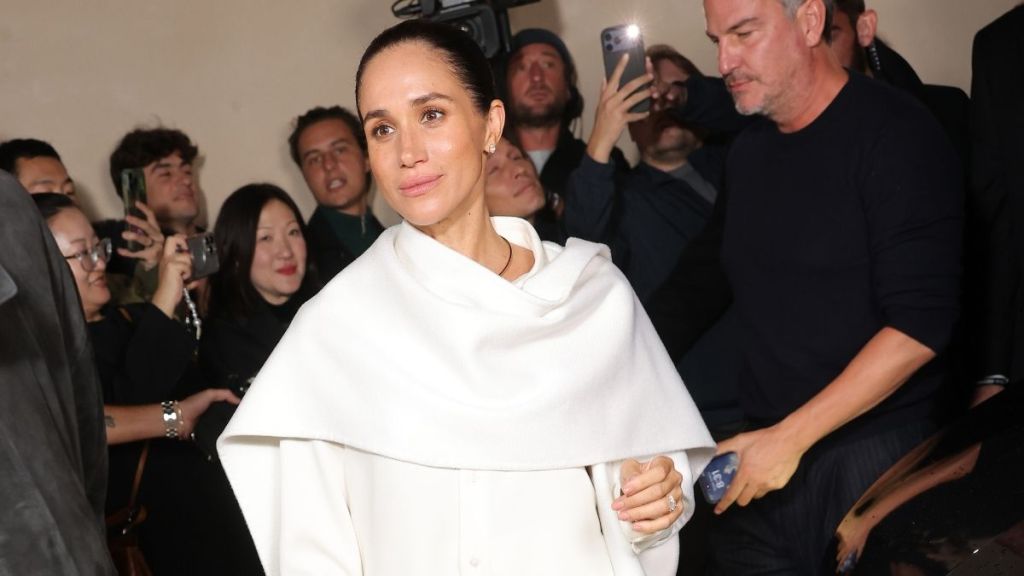 Designer Reveals How Meghan Markle Arrived at Paris Fashion Week