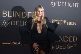 Heidi Klum's Unusual LBD Comes With a Daring Twist