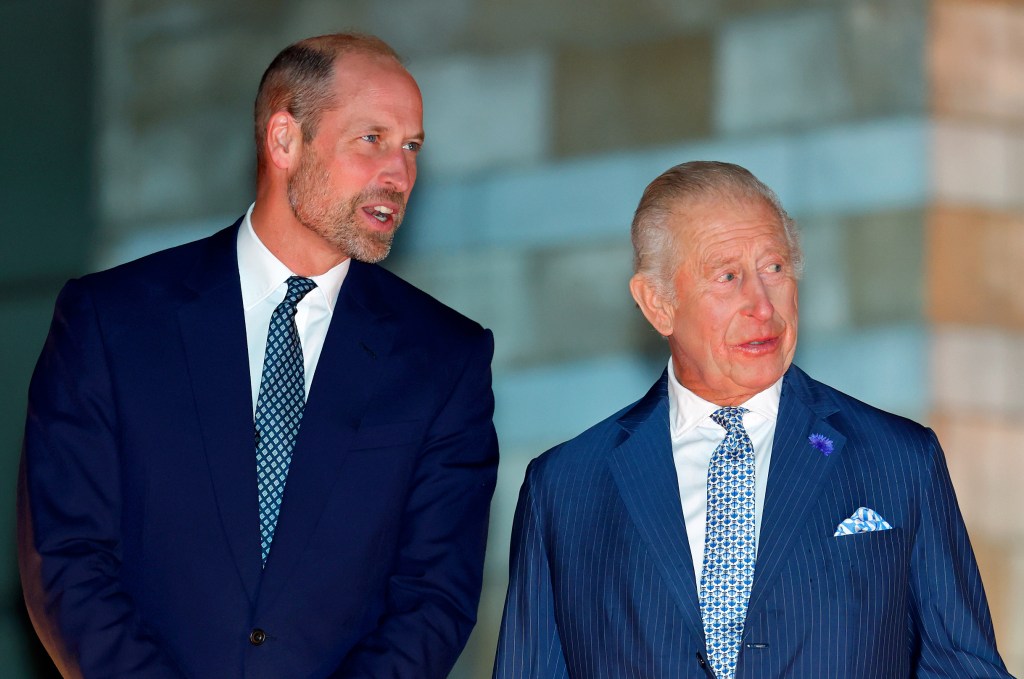 Prince William and King Charles