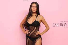 Madison Beer Nails Thong Look Perfectly in Fully Sheer Dress for Victoria's Secret 2025