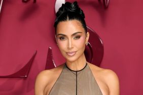Kim Kardashian Wore Sleeveless Dress For All's Fair Premiere