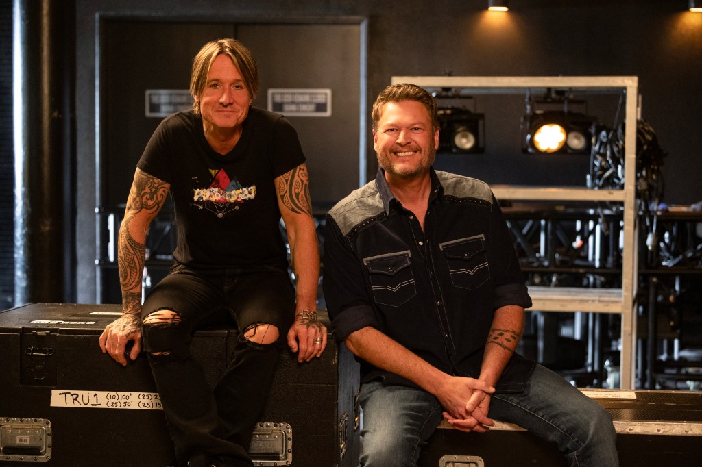 Keith Urban and Blake Shelton