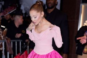 Ariana Grande Kicks off 'Wicked: For Good' Promo Tour in All-Pink