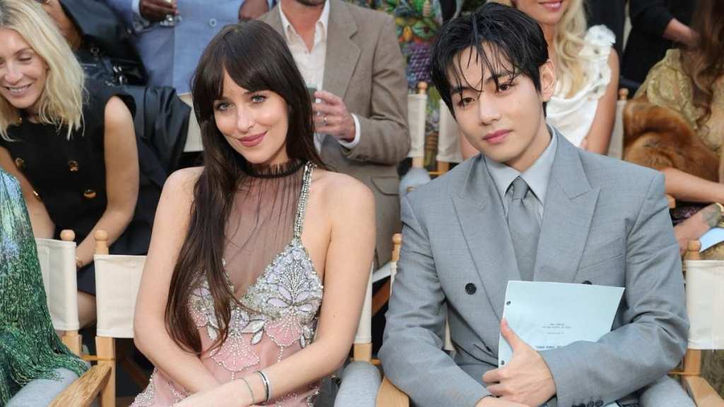 Dakota Johnson & BTS V’s Vogue World Photo Is ‘Grace Meets Artistry'