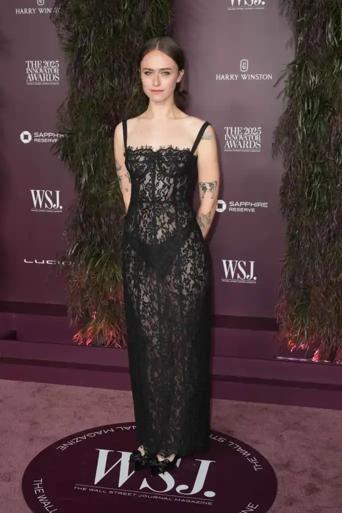 Kamala Harris' Stepdaughter Ella Emhoff's Lace Dress Is Sheer Wonder