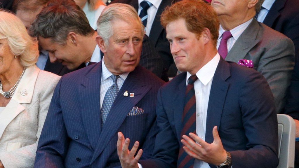 king charles prince harry