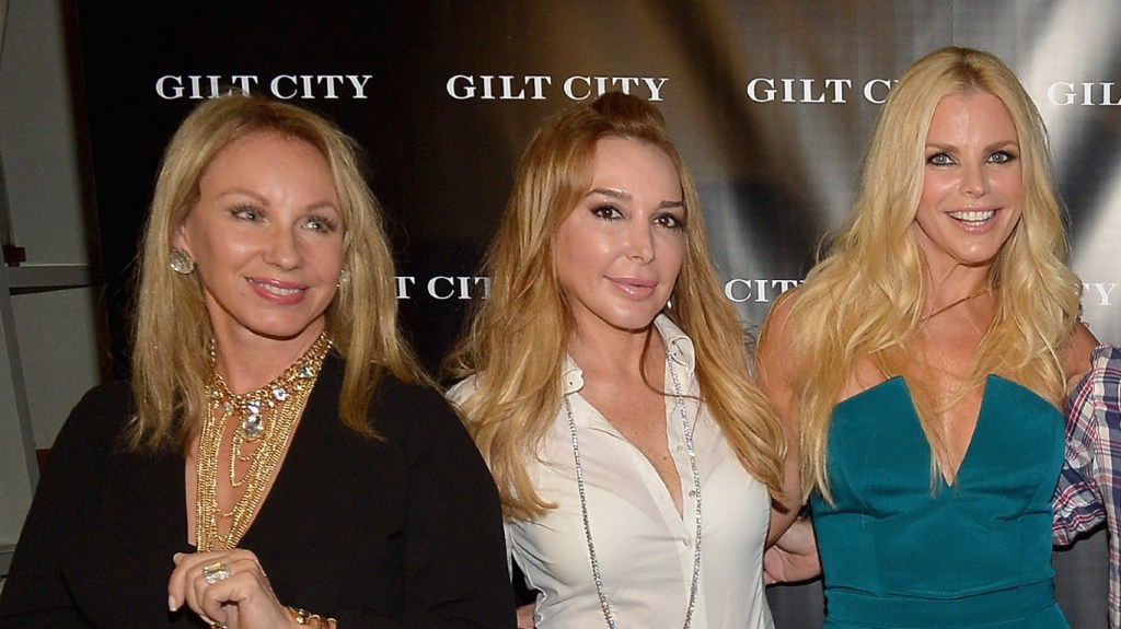 Lea Black, Marysol Patton, and Alexia Nepola posing together in 2014