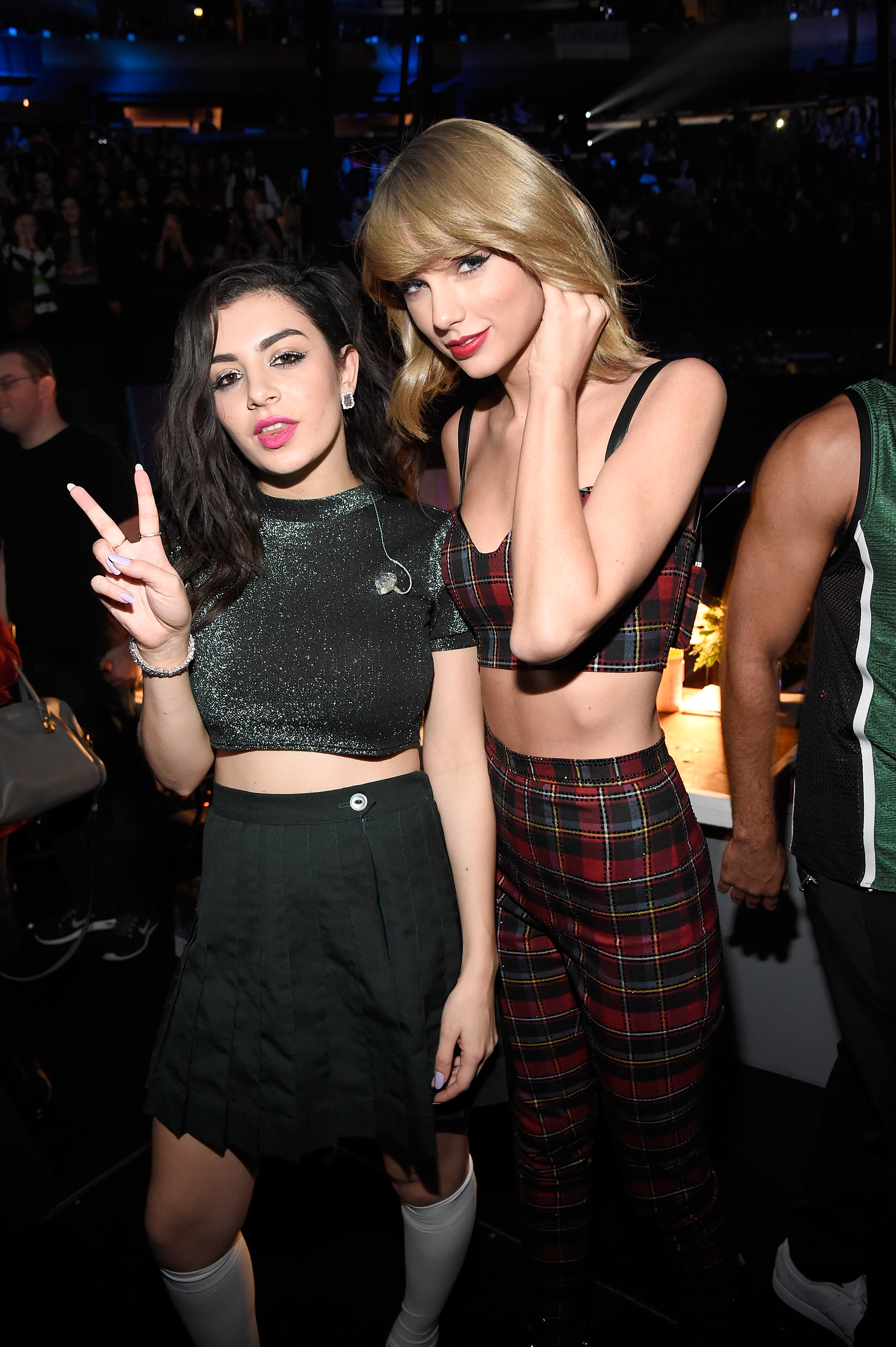 Charli XCX and Taylor Swift 