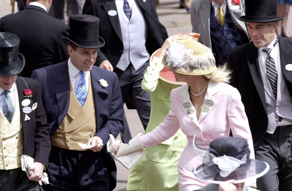 Prince Andrew and Jeffrey Epstein