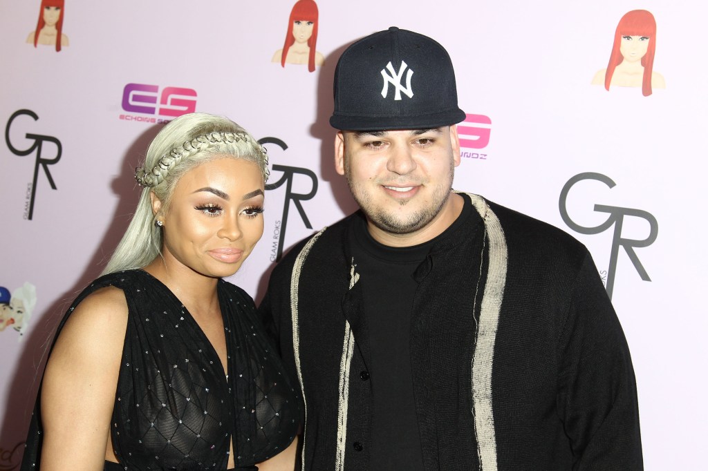 Blac Chyna and Rob Kardashian 