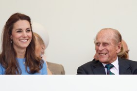 Kate Middleton and Prince Philip
