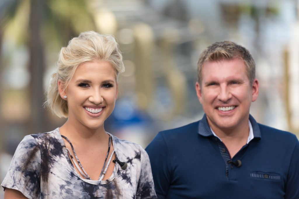 Savannah and Todd Chrisley