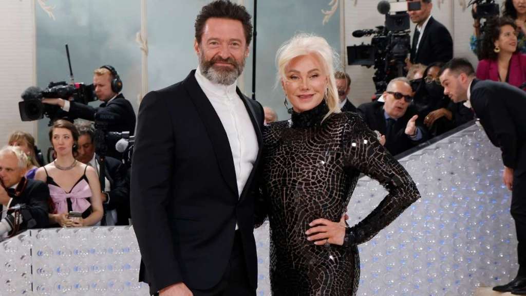 Hugh Jackman and Deborra-Lee Furness