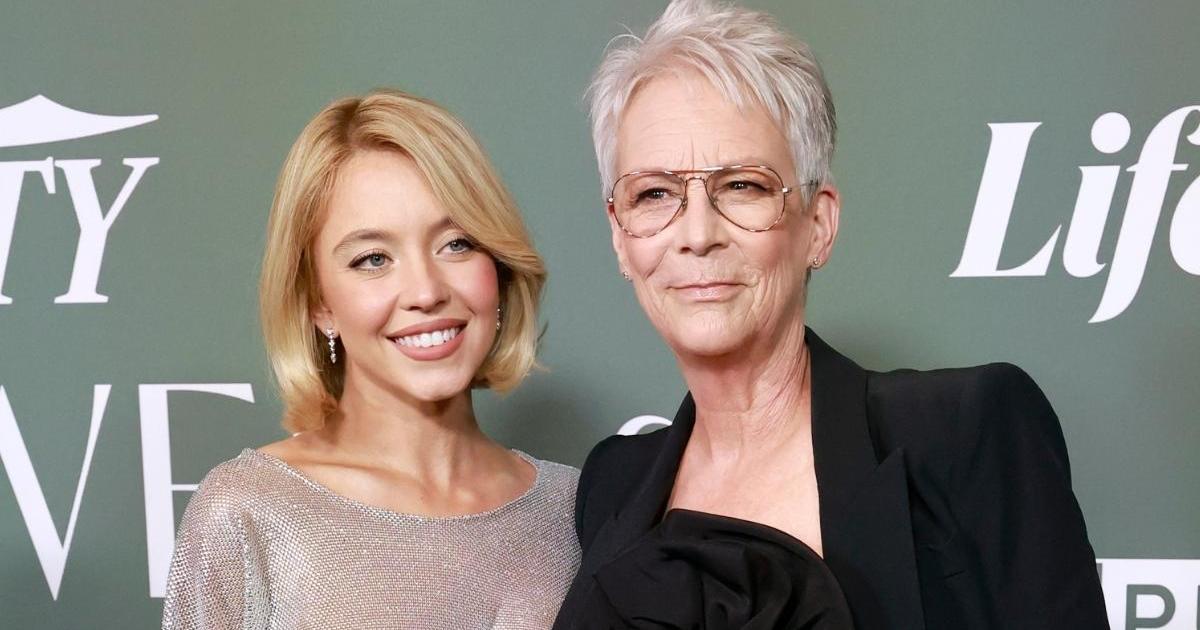Sydney Sweeney’s Silver Dress Prompts Viral Reaction From Jamie Lee Curtis
