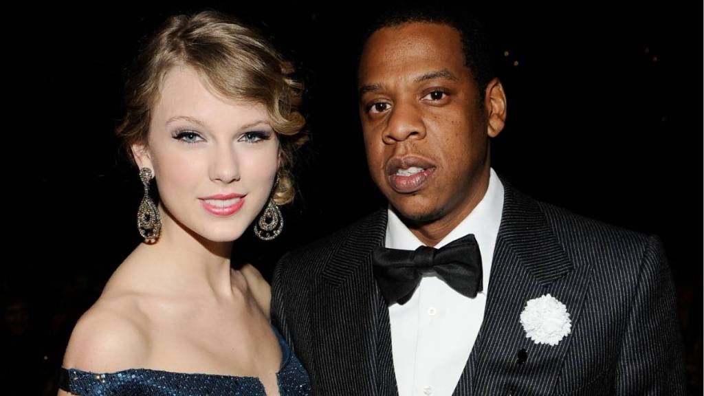Jay-Z and Taylor Swift