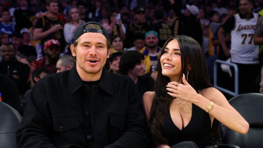 Justin Herbert Saves Madison Beer From Basketball, Goes Viral