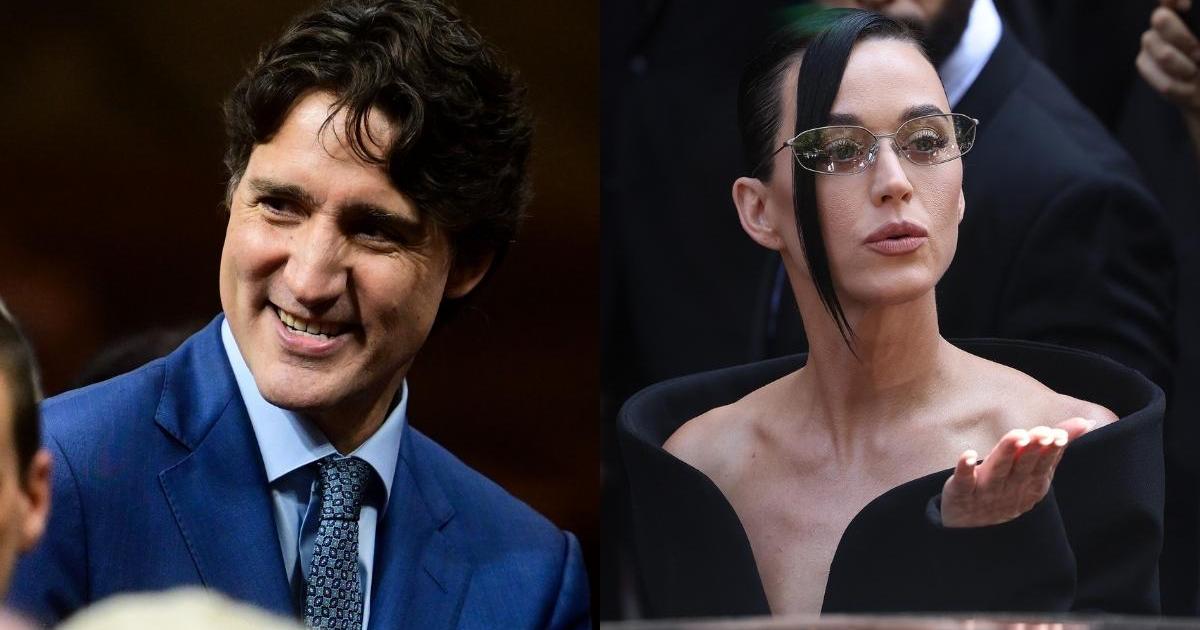 Justin Trudeau & Katy Perry Hold Hands in Paris