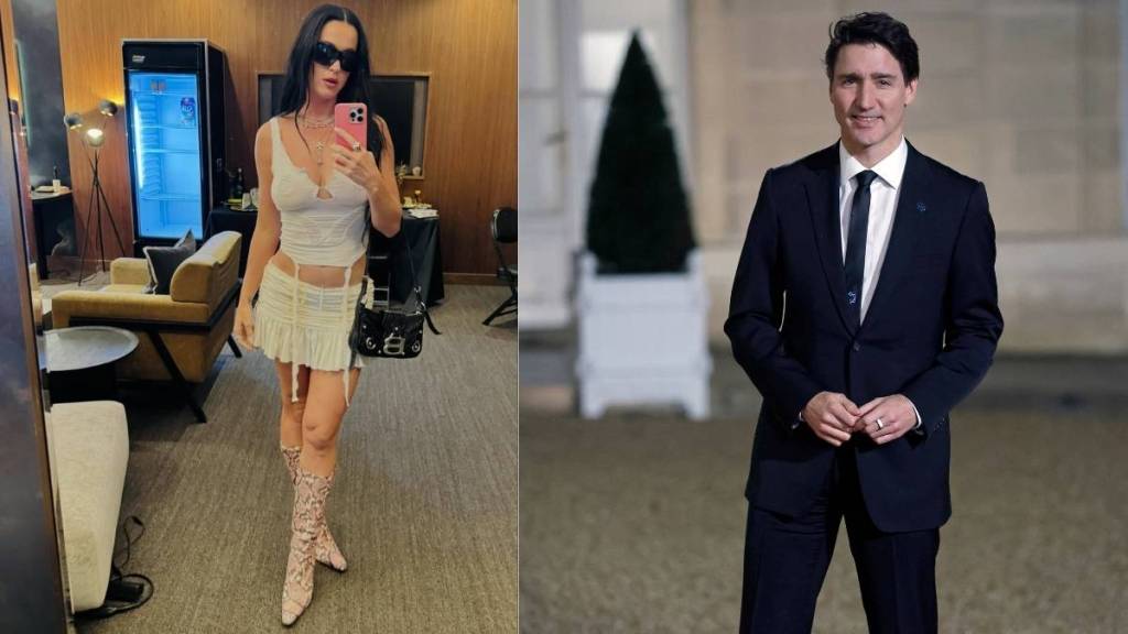 Katy Perry and Justin Trudeau