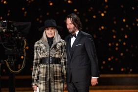 Diane Keaton and Keanu Reeves