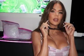 Khloé Kardashian Turns Heads in Pink Mini-Dress