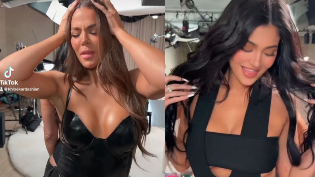 Khloe Kardashian and Kylie Jenner