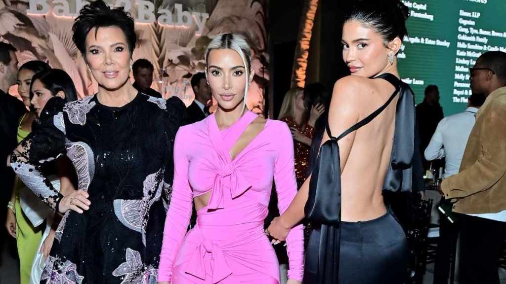Kim Kardashian, Kylie Jenner and Kris Jenner