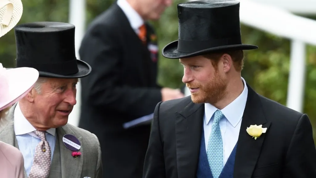 King Charles and Prince Harry