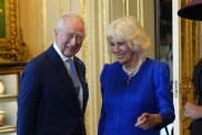 King Charles with his current wife