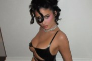 Kylie Jenner’s Daring Cut-Out Latex Look Commands Attention